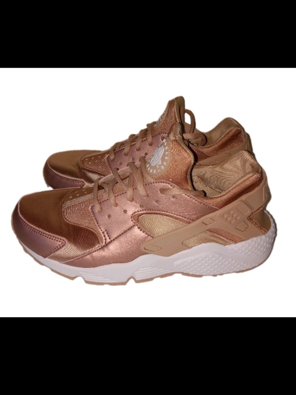 Nike Air Haurache Rose Gold Sneakers 10 - Picture 5 of 14